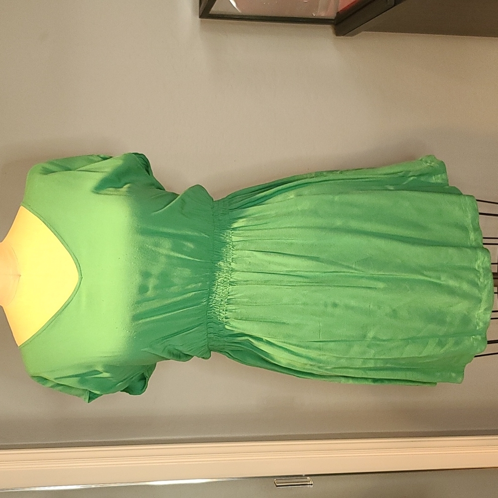 Cute green dress